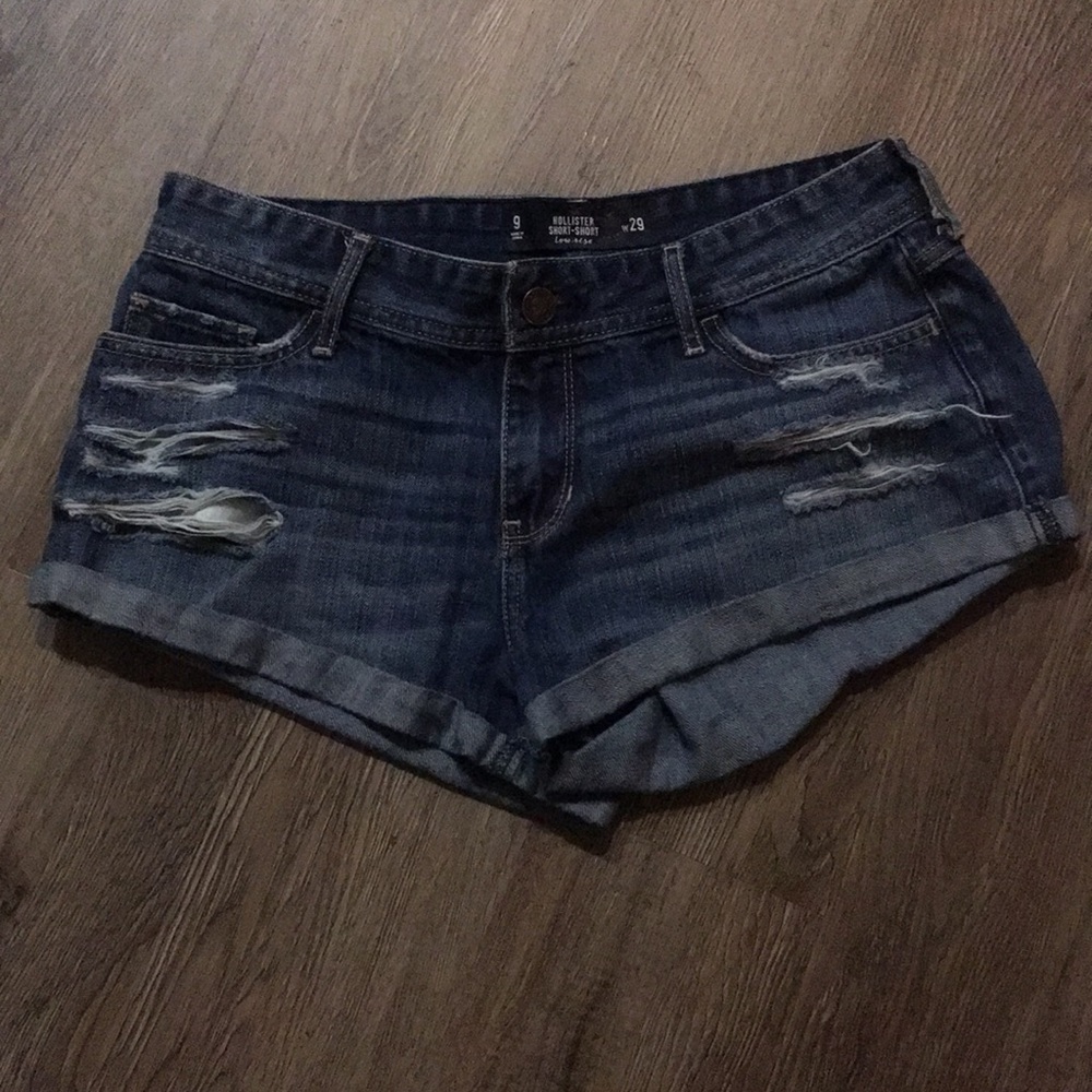 Hollister short short low rise